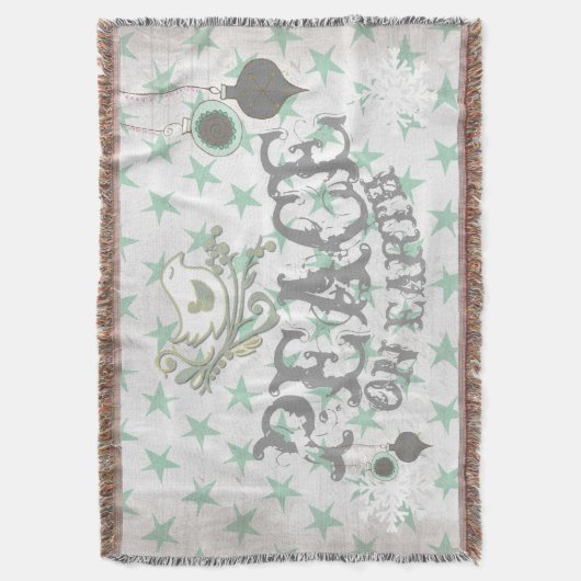 Couverture Peace on Earth Stars et Dove Holiday Thon (devant Vertical)