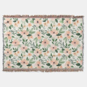 Couverture Peach Mint Flowers (Devant)