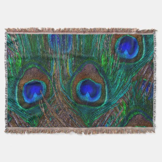 Couverture Peacock Feathers Etching Style (Devant)
