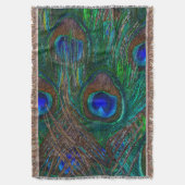 Couverture Peacock Feathers Etching Style (devant Vertical)