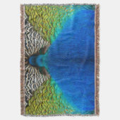 Couverture Peacock Feathers IV Colorful Abstrait Nature (devant Vertical)