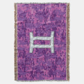 Couverture Pearl Like Gemini Zodiac Sign on Digital Camo (devant Vertical)