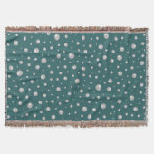 Couverture Pearl Pattern on Transformative Teal Background (Devant)