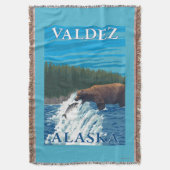 Couverture Pêche d'ours en rivière - Valdez, Alaska (devant Vertical)