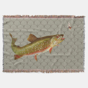 Couverture Pêche vintage à la truite arc-en-ciel