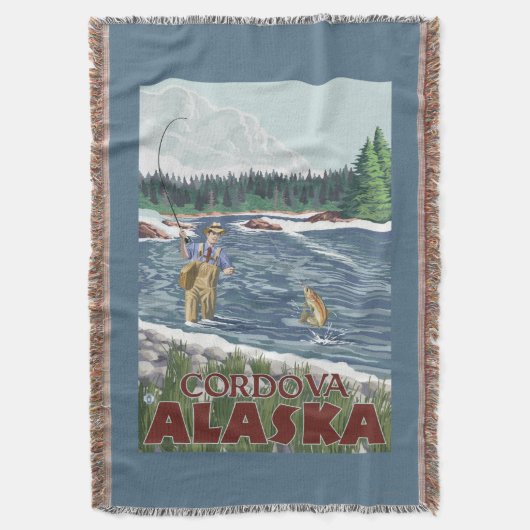 Couverture Pêcheur de mouche - Cordova, Alaska (devant Vertical)