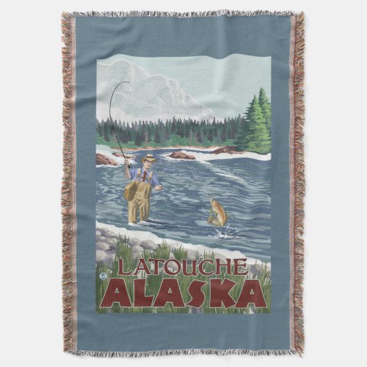Couverture Pêcheur de mouche - Latouche, Alaska (devant Vertical)