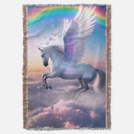 Couverture Pégase avec arc-en-ciel (devant Vertical)