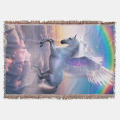 Couverture Pégase avec arc-en-ciel (Devant)