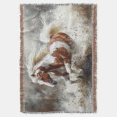 Couverture Peindre Un Cheval Qui Traverse L'Eau (devant Vertical)