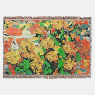 Couverture Peinture à l'huile Retro : Van Gogh Monet