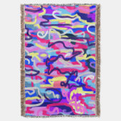 Couverture Peinture Abstraite des formes et des couleurs (devant Vertical)