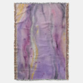 Couverture Peinture Abstraite Moonglow Gold (devant Vertical)