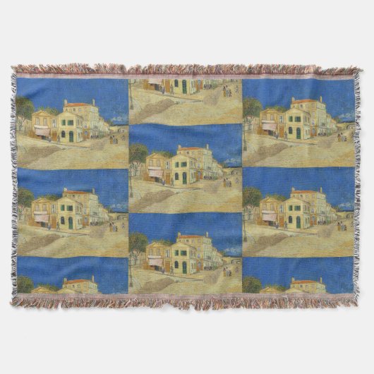 Couverture Peinture de la Maison Jaune avec Ciel Bleu de Van (Devant)