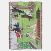 Couverture Peinture de Labradors d'amusement de dimanche (devant Vertical)