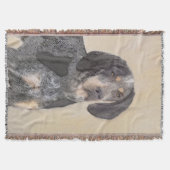 Couverture Peinture de linge bluetick - mignon chien original (Devant)