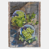 Couverture Peinture de nature morte de raisin vert (devant Vertical)