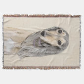 Couverture Peinture de Saluki (Faune) - Cute Original Chien A (Devant)