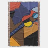 Couverture Peinture de surréalisme de guitare cubiste. (devant Vertical)