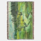 Couverture peinture de vallée verte Aquarelle (devant Vertical)