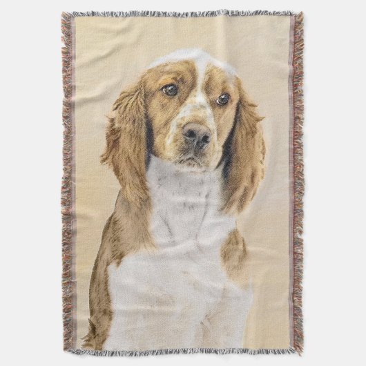 Couverture Peinture de Welsh Springer Spaniel - Art canin ori (devant Vertical)