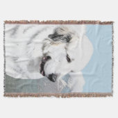 Couverture Peinture des Pyrénées - Art original du chien (Devant)