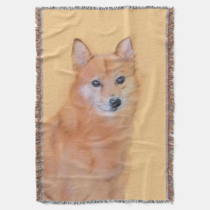 Couverture Peinture finlandaise Spitz - Jote Original Chien A