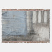 Couverture Peinture grise et bleue abstraite (Devant)