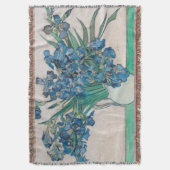 Couverture Peinture impressionniste Vase Iris de Van Gogh (devant Vertical)