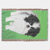 Couverture Peinture japonaise de chiot - Art original de chie (Devant)