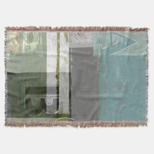 Couverture Peinture moderne avec les lettres assorties