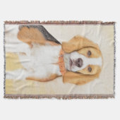 Couverture Peinture originale de chien Beagle Hound Art anima (Devant)