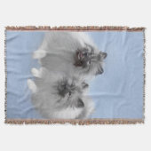 Couverture Peinture originale d'un couple de Keeshond - Art a (Devant)