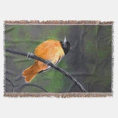 Couverture Peinture Oriole - Art Oiseau Original (Devant)