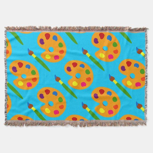 Couverture Peinture Palette (Devant)