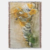 Couverture Peinture sur tigre (devant Vertical)