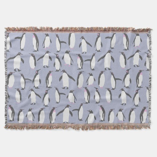 Couverture Penguins d'hiver sans faille motif + vos idées (Devant)