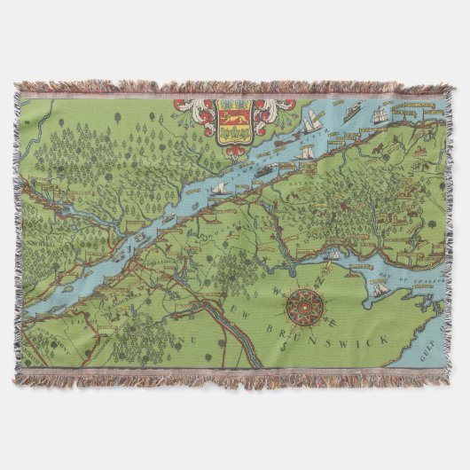 Couverture Péninsule de Gaspé, carte du Canada (Devant)