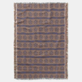 Couverture Pentagramme Rouillé Marron (devant Vertical)
