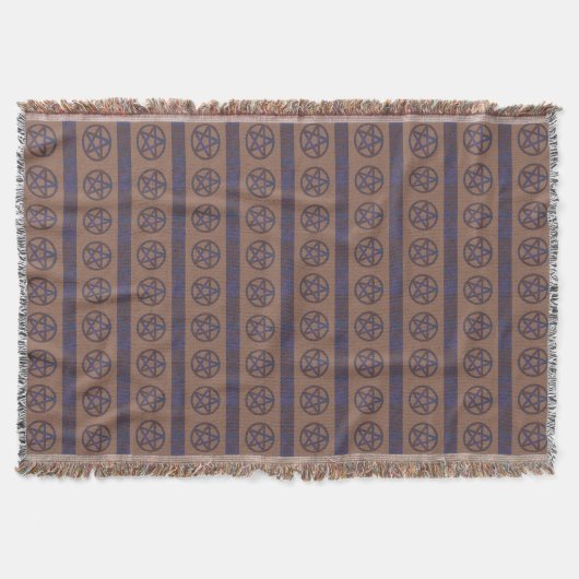 Couverture Pentagramme Rouillé Marron (Devant)