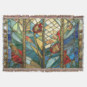 Couverture Pépites en chef rouges en verre tendu au lever du (Devant)