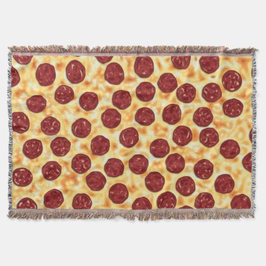 Couverture Pepperoni Pizza Motif (Devant)