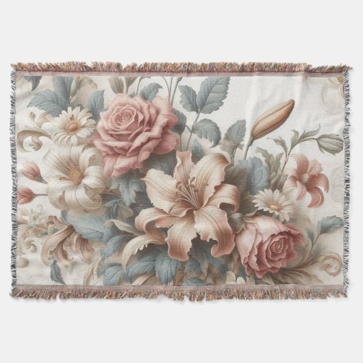 Couverture Perfection florale ancienne légère (Devant)