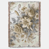 Couverture Perfection florale Jaune antique (devant Vertical)