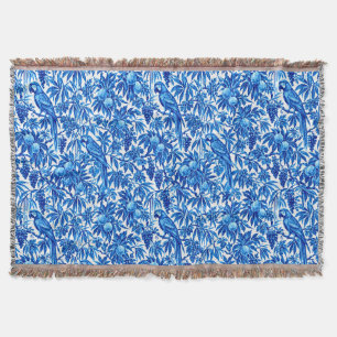 Couverture Perroquets bleus dans un jardin tropical