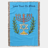 Couverture Persian Magen David Menorah (devant Vertical)