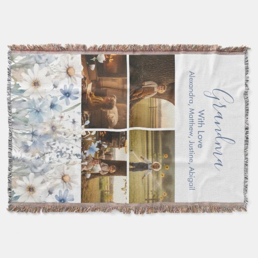 Couverture Personalized Grandkids Collage (Devant)