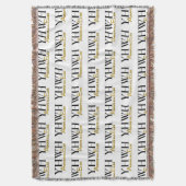 Couverture Personalized YHWH YAHWEH Above All Else Christian (devant Vertical)