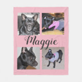 Couverture personnalisable de chien d'ouatine de 4 (Devant)