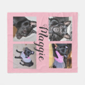 Couverture personnalisable de chien d'ouatine de 4 (Devant (Horizontal))